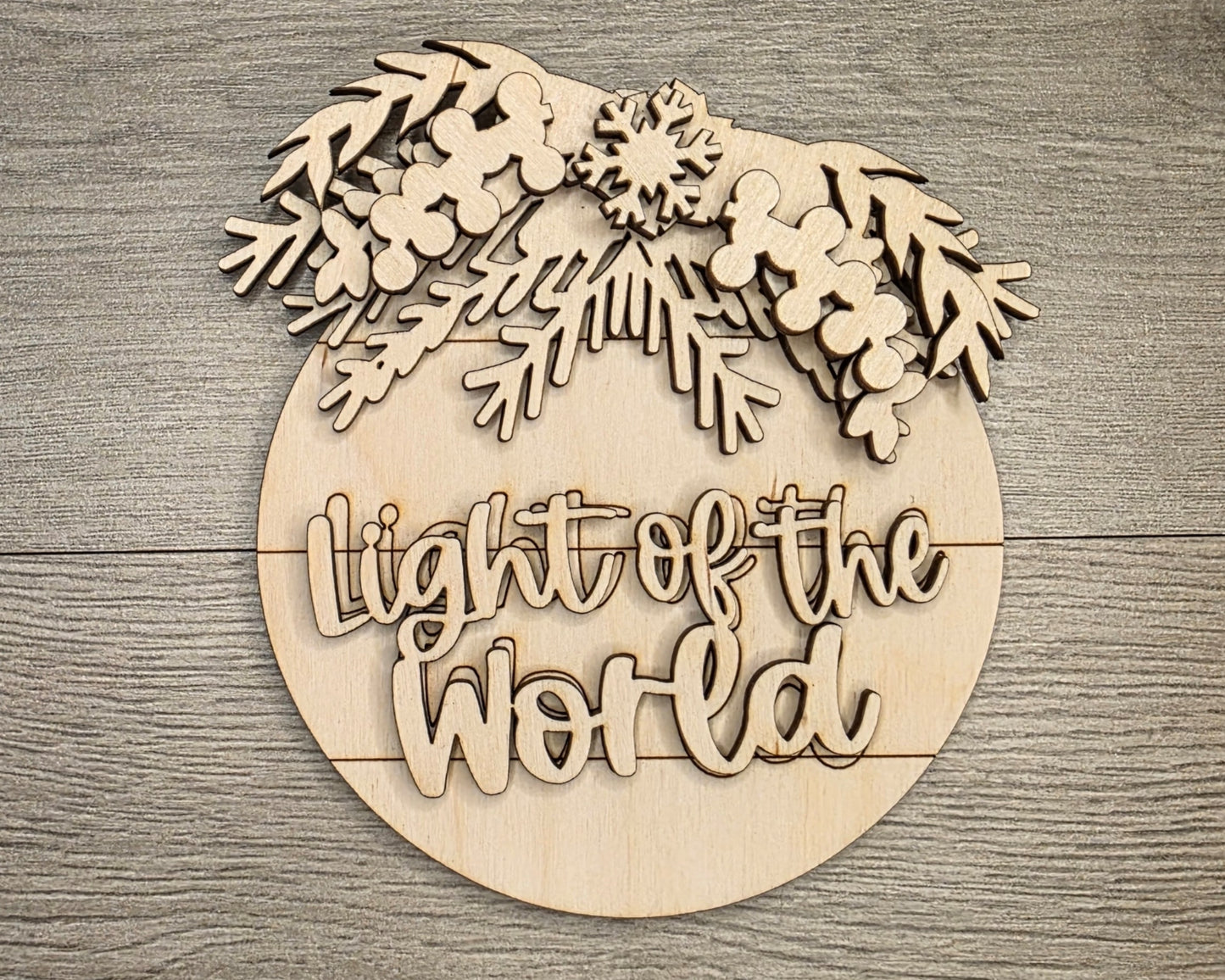 Names of Christ Ornament - LIGHT OF THE WORD | #5204