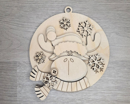 Moose Ornament | #5174