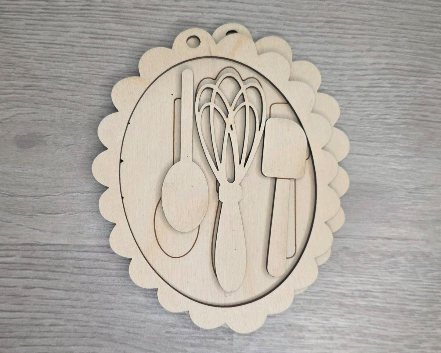 Christmas Cooking Utensil Ornament | #5355
