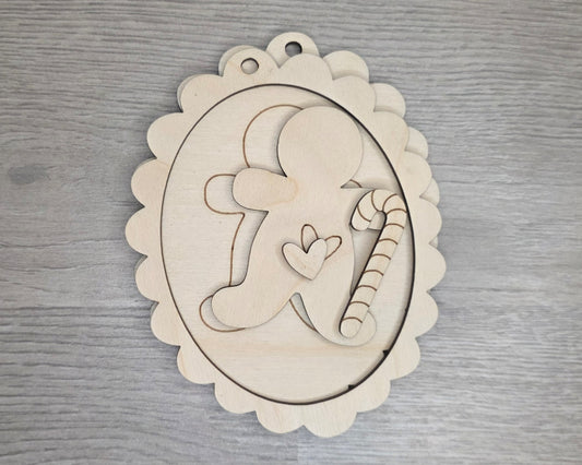 Gingerbread Ornament | #5354