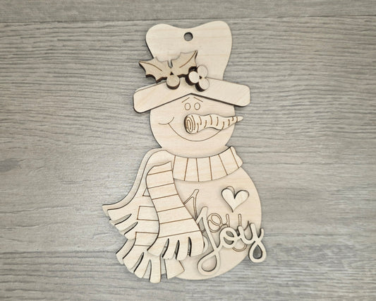Snowman Ornament | #4413
