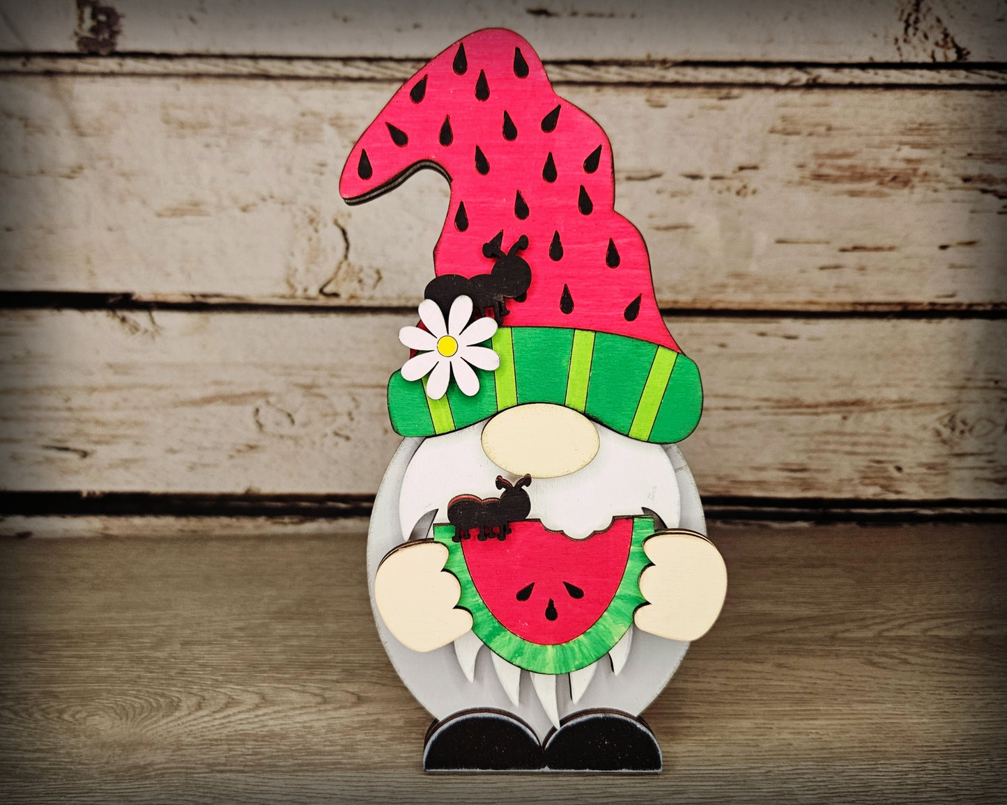 Interchangeable Gnome | BOY SUMMER Watermelon TOPPER | #200002-14