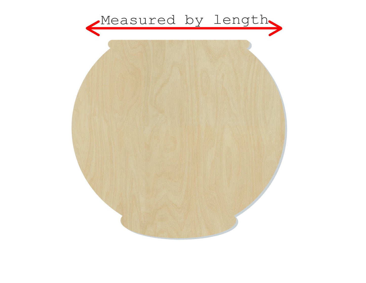 Fish Bowl Pet Fishes wood cutouts DIY paint kit Paint yourself #1470 - Multiple Sizes Available - Unfinished Wood Cutout Shapes