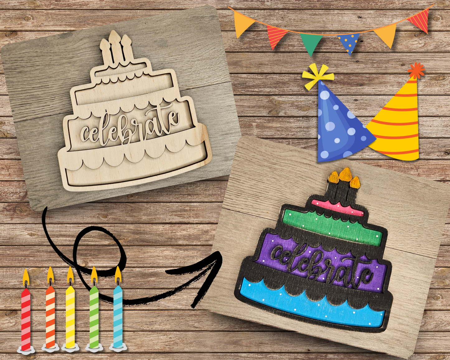 Birthday Cake | #2571