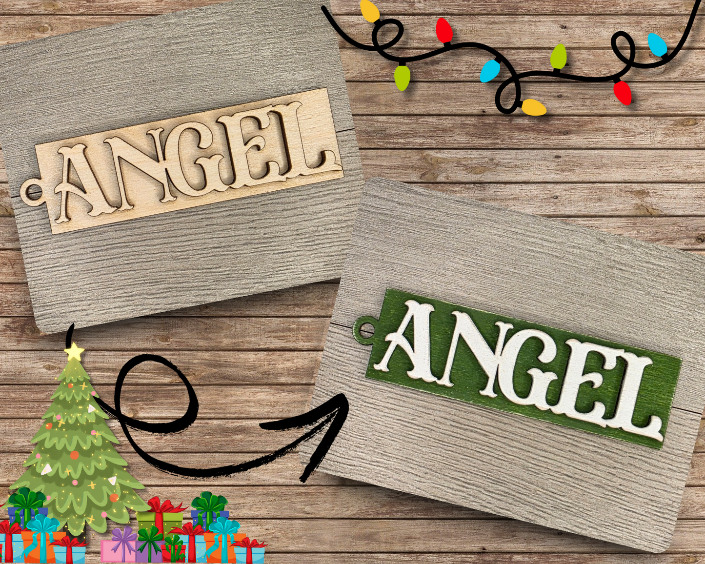 Angel Christmas Ornament | #5134