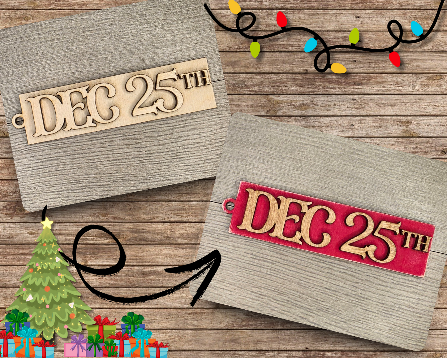 Dec 25th Christmas Ornament | #5138