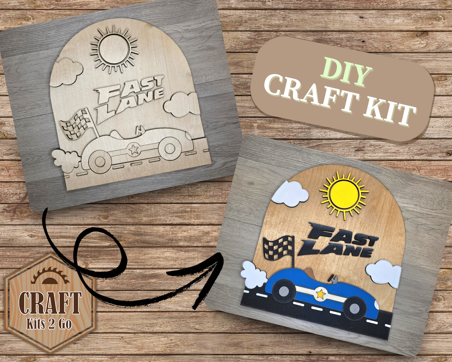 Fast Lane Race Car | #4986