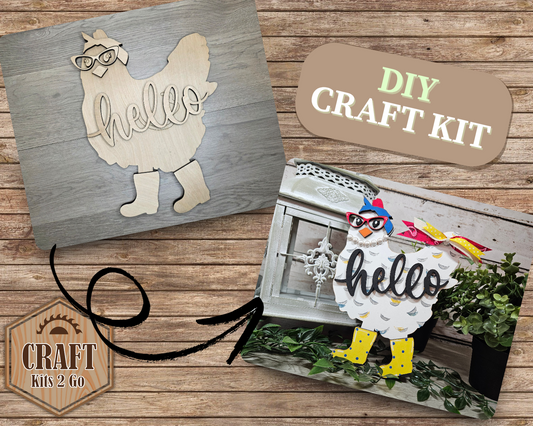 Sassy Southern Chicken Sign | #4753