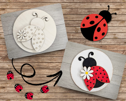 Lady Bug Round | #4941