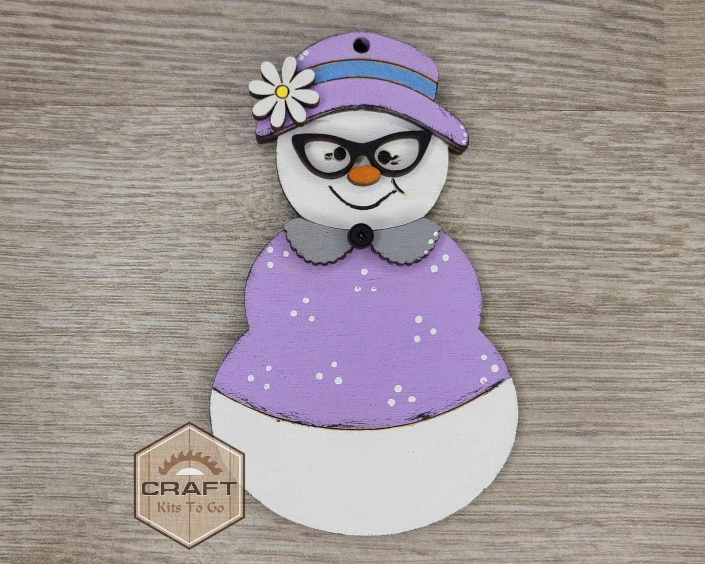 **SHOW OVERSTOCK SALE** Grandma Snowman Ornament | #3673
