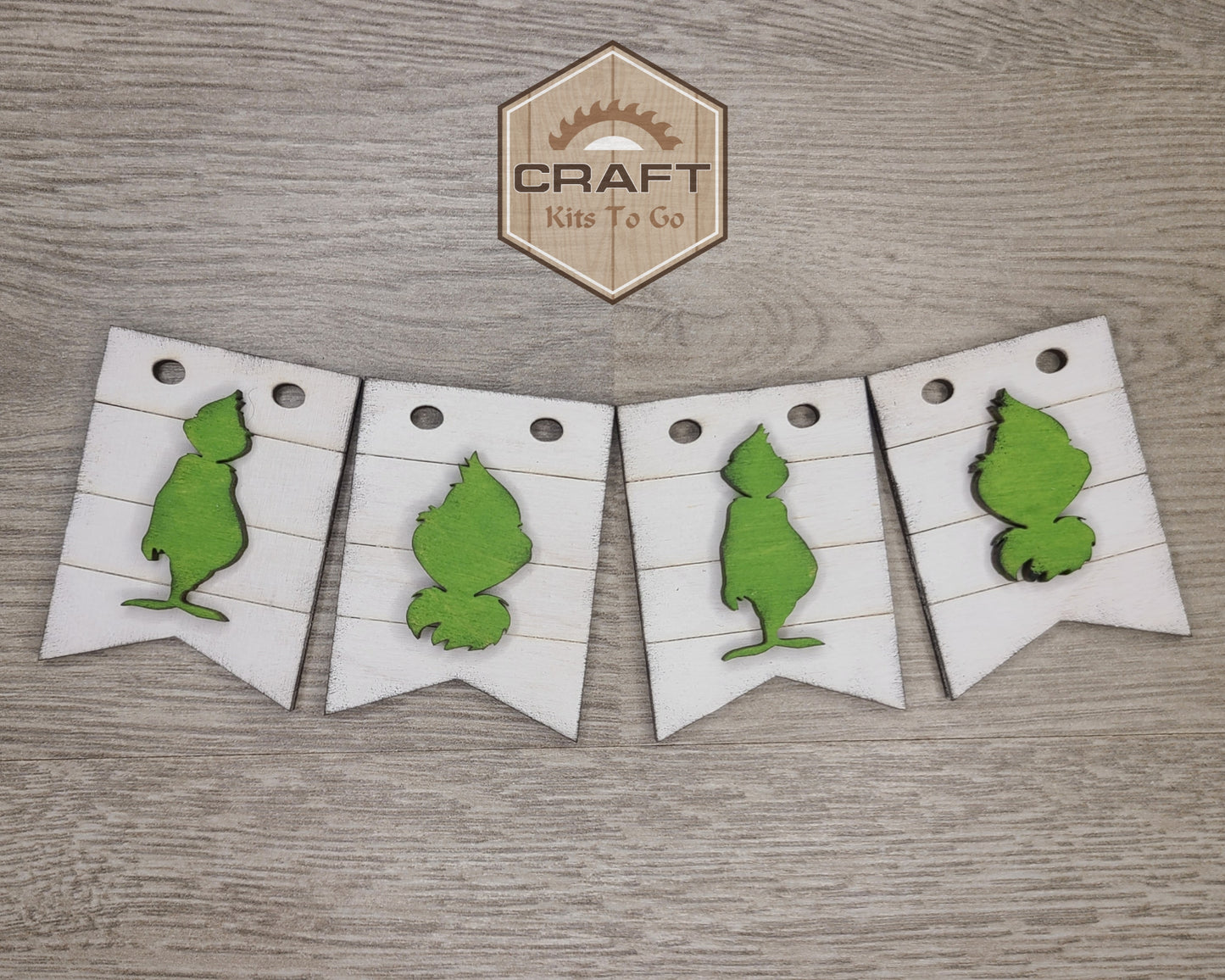 Grinch Bunting | #2830