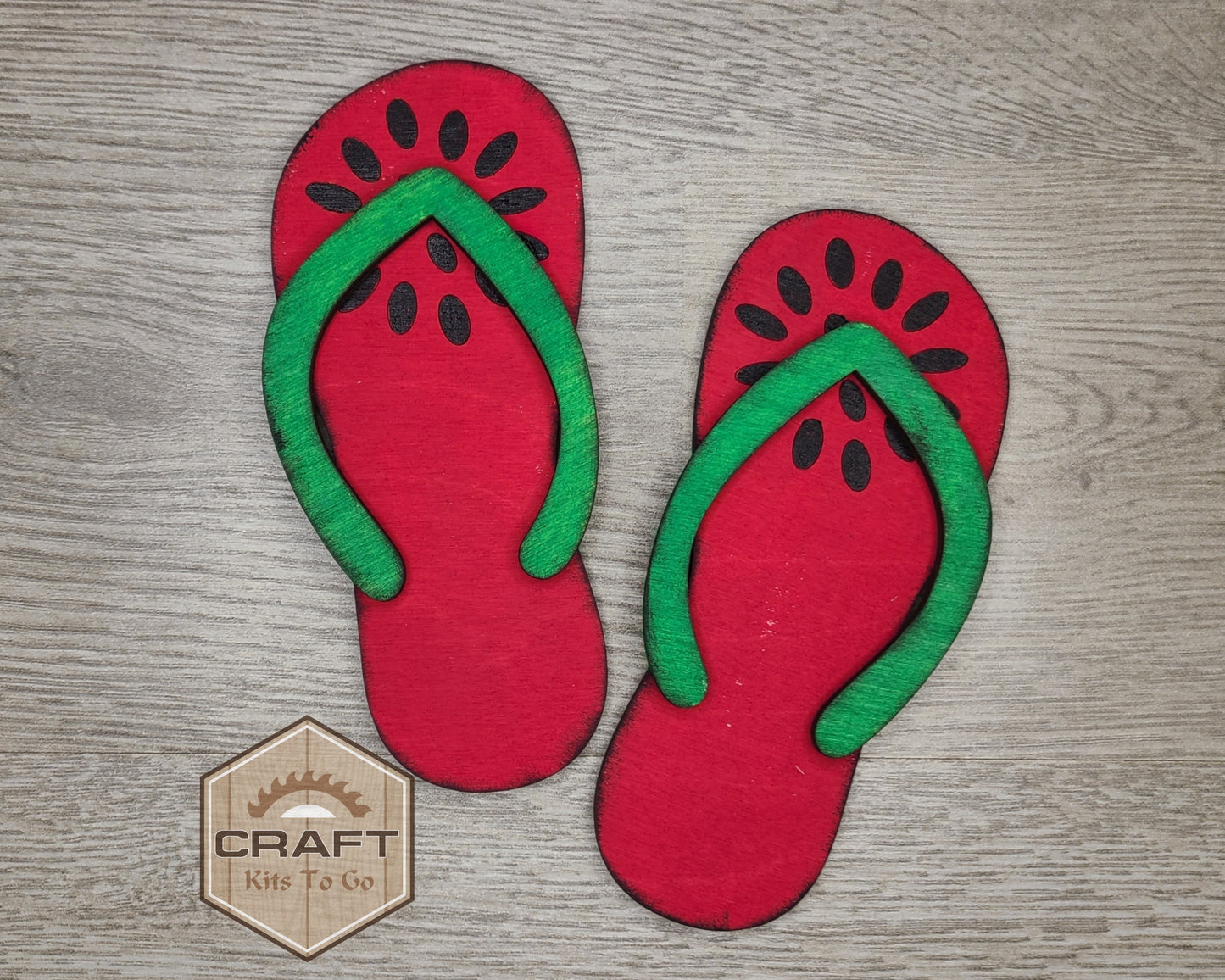 Watermelon Flip Flops | #2681