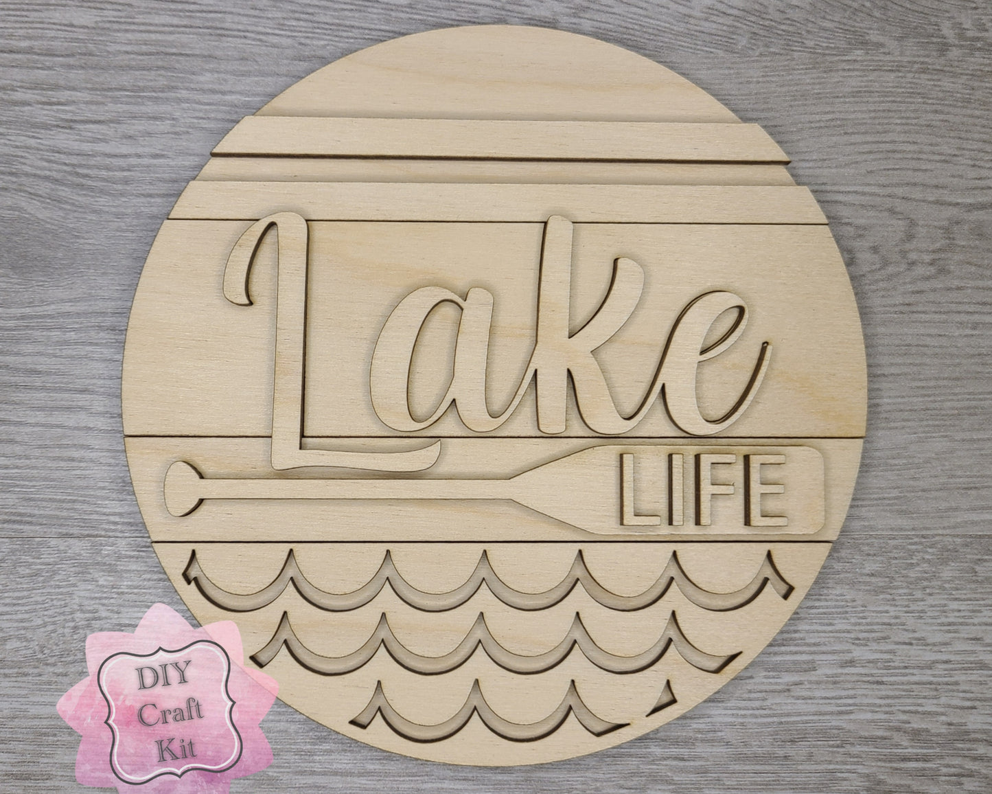 Lake Life Sign | #3125