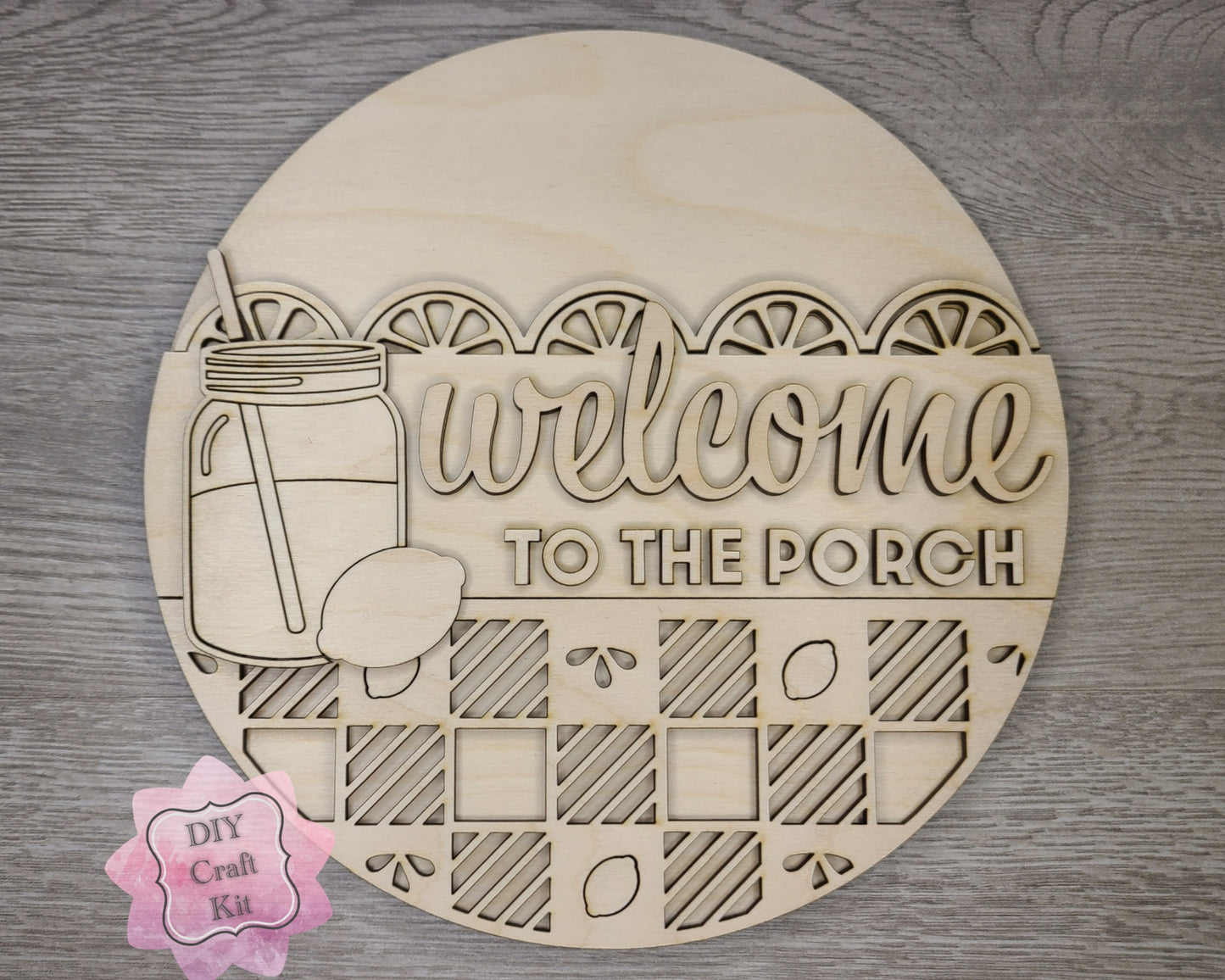 Welcome to our Porch Sign | #3720