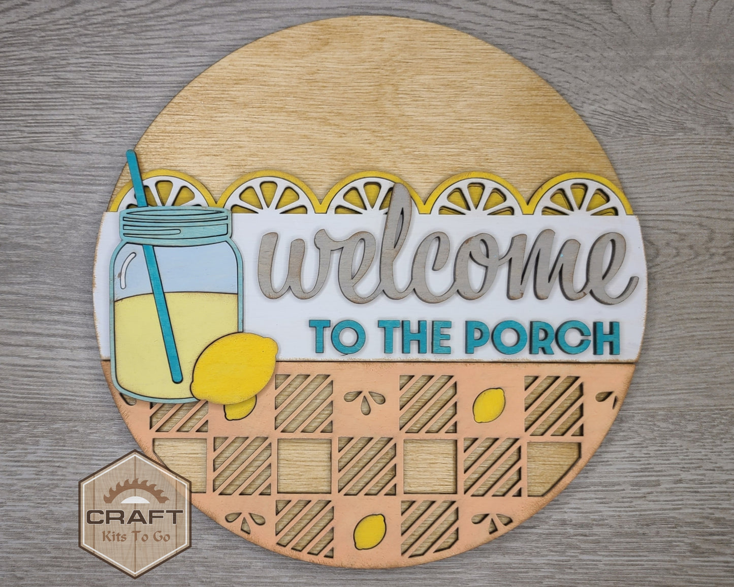 Welcome to our Porch Sign | #3720