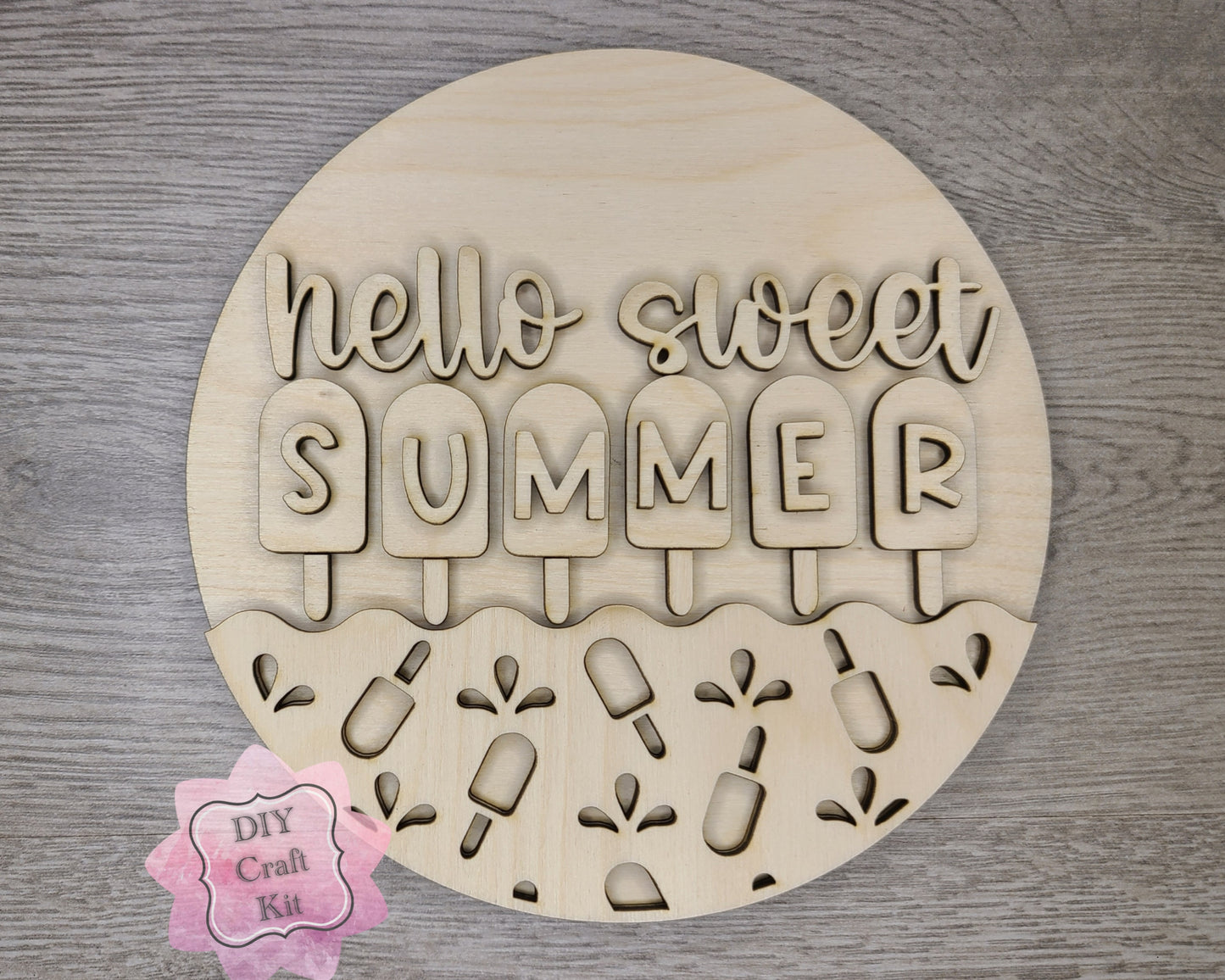 Hello Summer Sign | #3721
