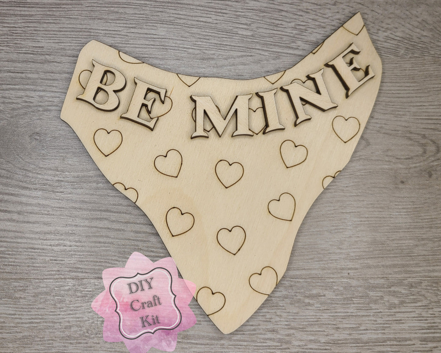 Scottie Interchangeable Sign | VALENTINE BANDANA | #200005