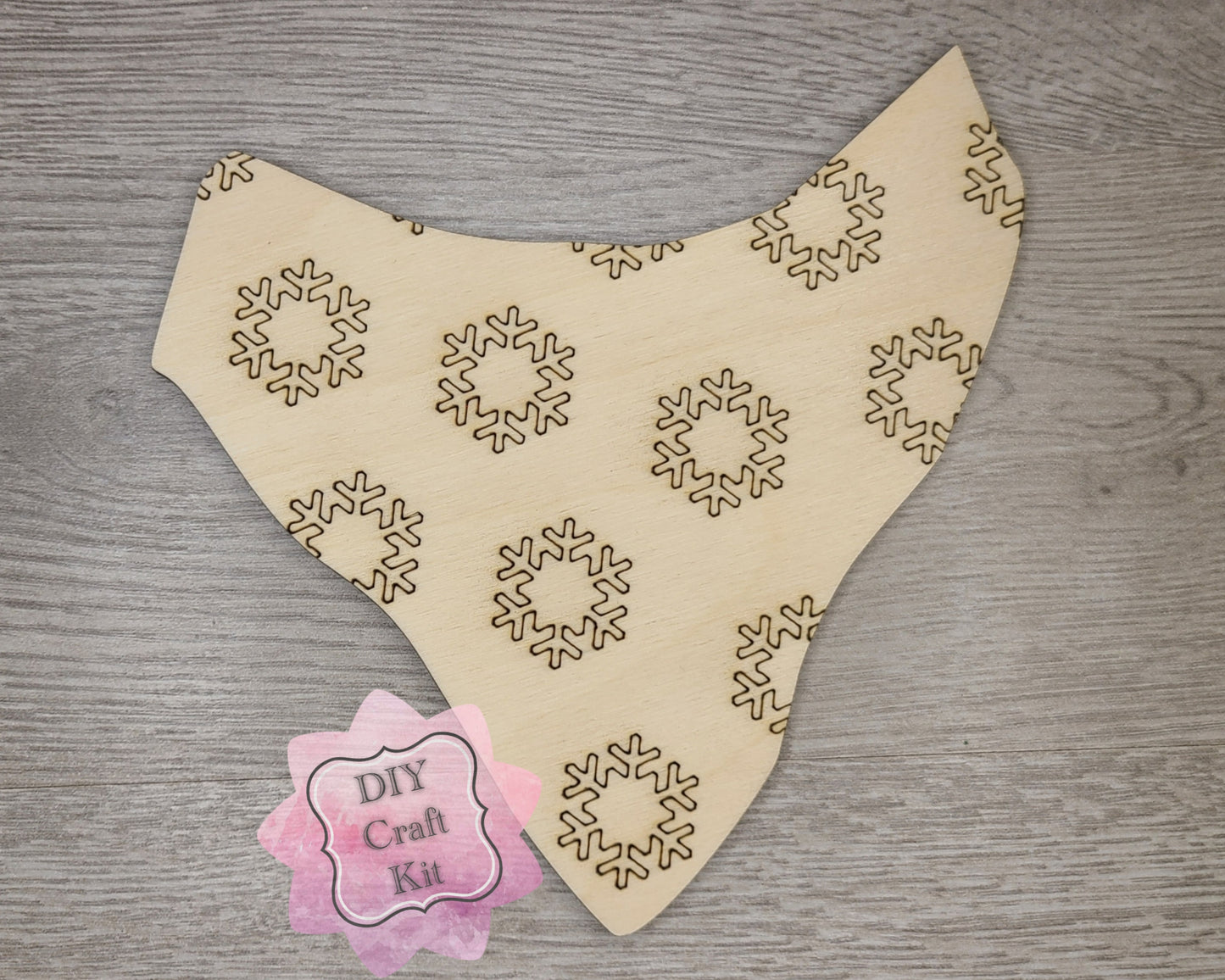 Scottie Interchangeable Sign | WINTER BANDANA | #200005