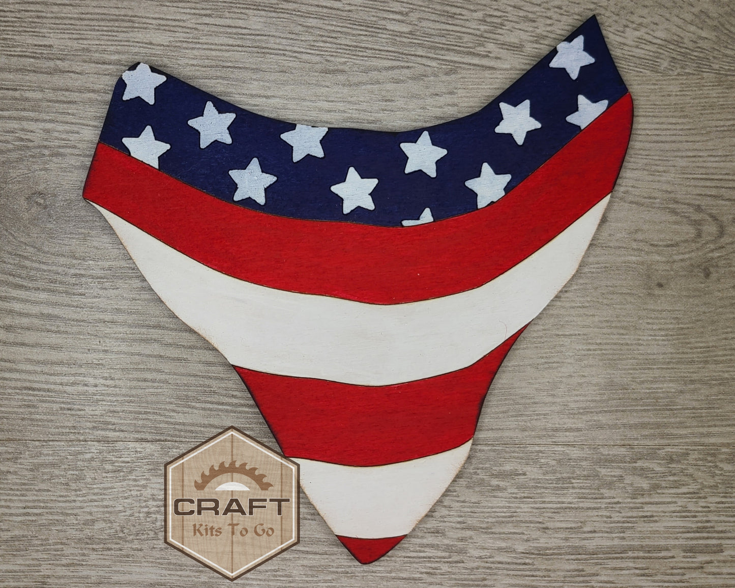 Scottie Interchangeable Sign | 4TH OF JULY BANDANA | #200005