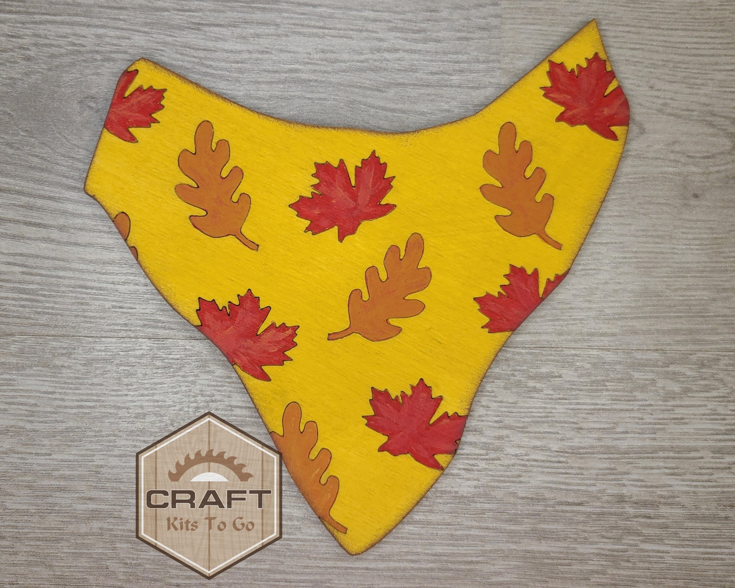 Scottie Interchangeable Sign | FALL BANDANA | #200005