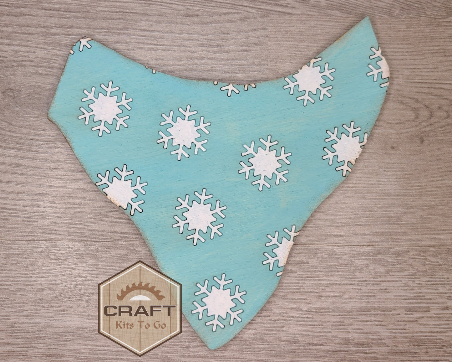 Scottie Interchangeable Sign | WINTER BANDANA | #200005