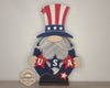4th of July Gnome | Patriotic Gnome | USA Gnome | Shelf Sitter | DIY Craft Kits | Paint Party Supplies | #30010