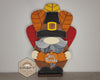 Thanksgiving Gnome | Shelf Sitter | Thanksgiving Decor | DIY Craft Kits | Paint Party Supplies | #30012