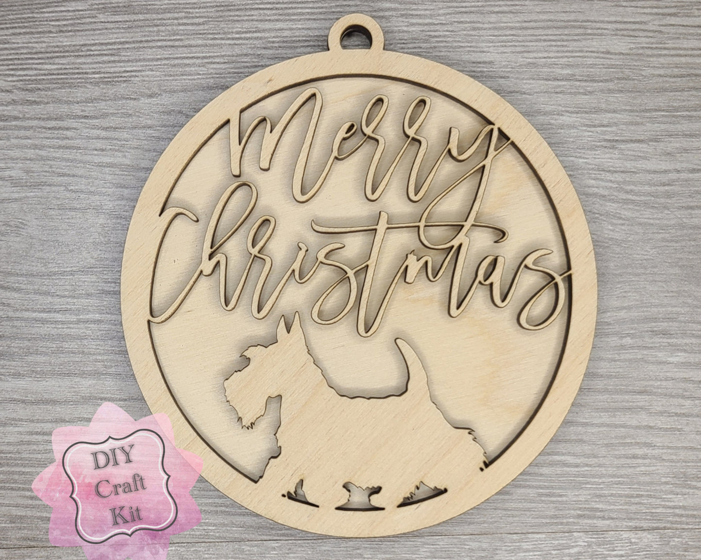 Scottie Dog Ornament | #3430