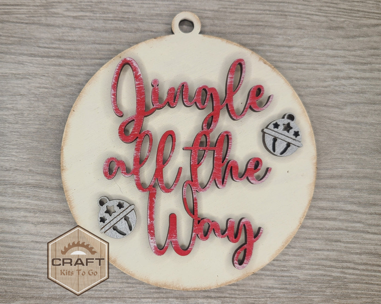 **SHOW OVERSTOCK SALE** Jingle all the way Ornament | #3760