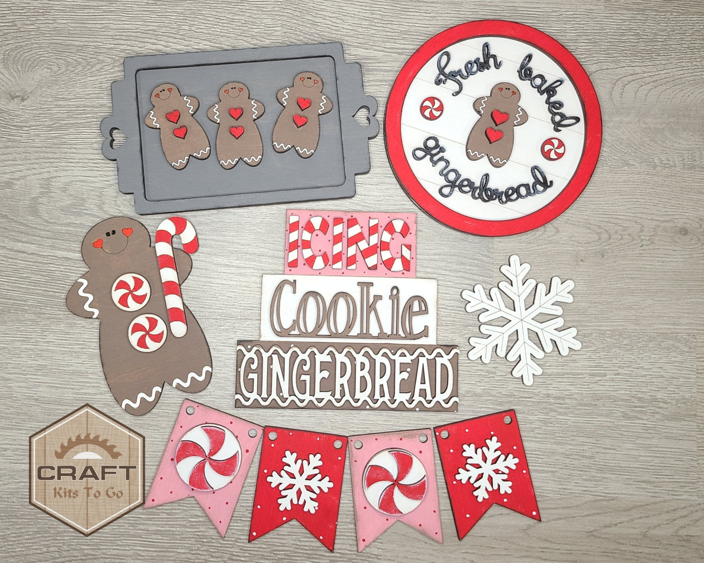 Gingerbread Tier Tray | #10009