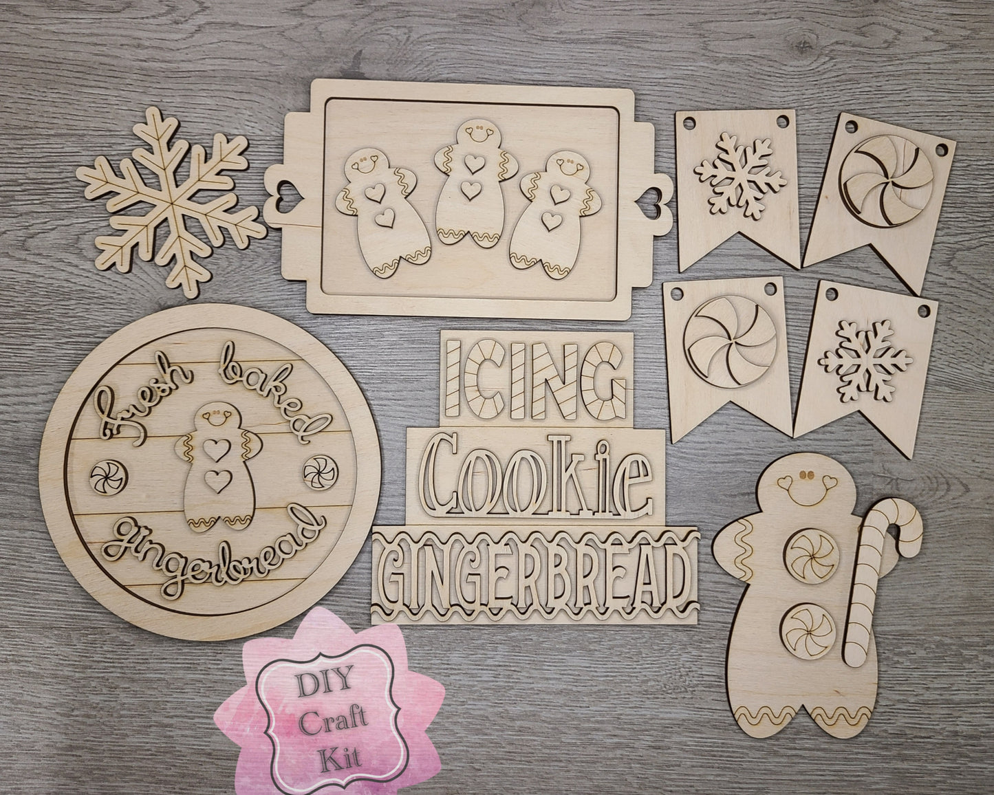 Gingerbread Tier Tray | #10009