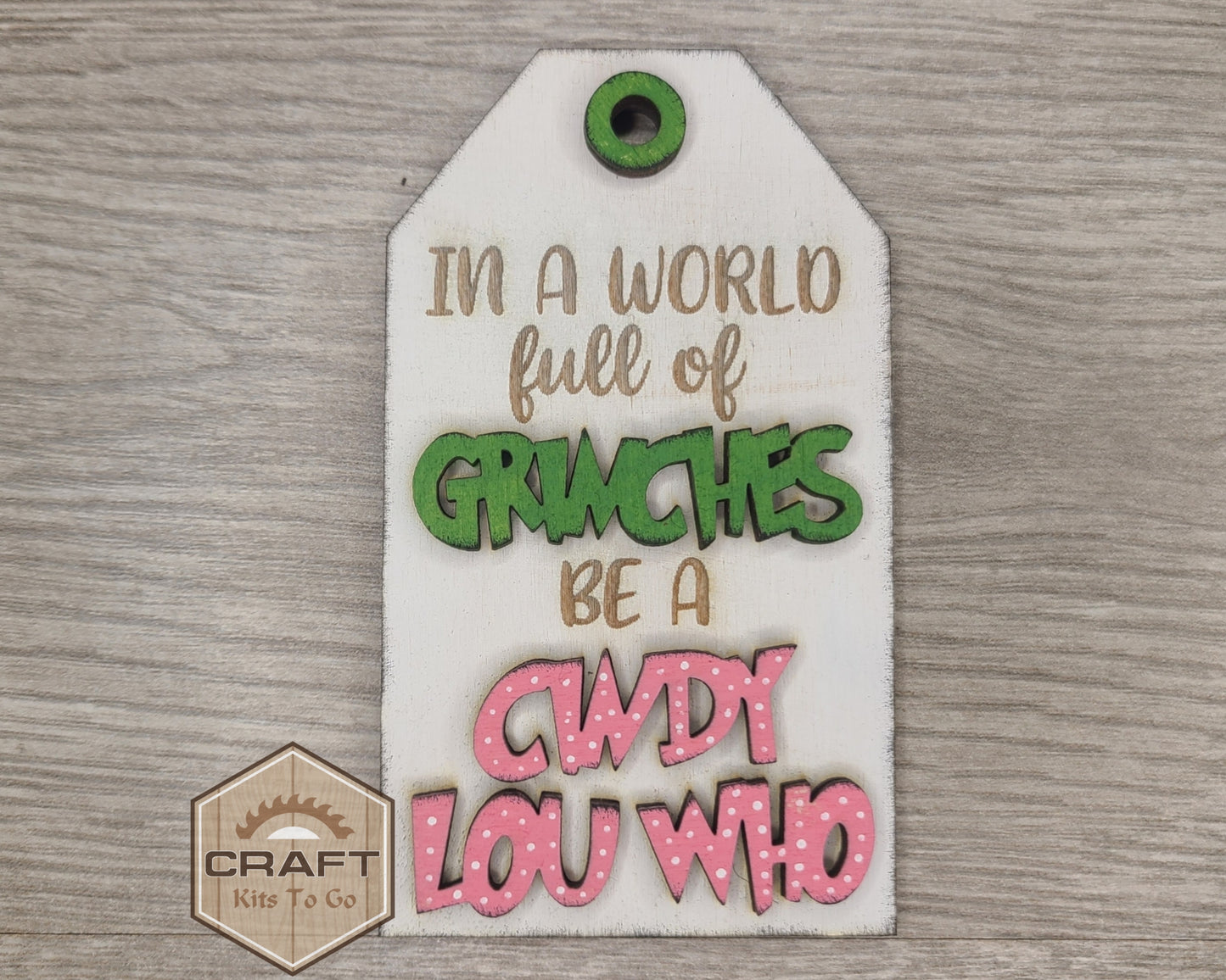 Cindy Lou Grinch Tag | #3816