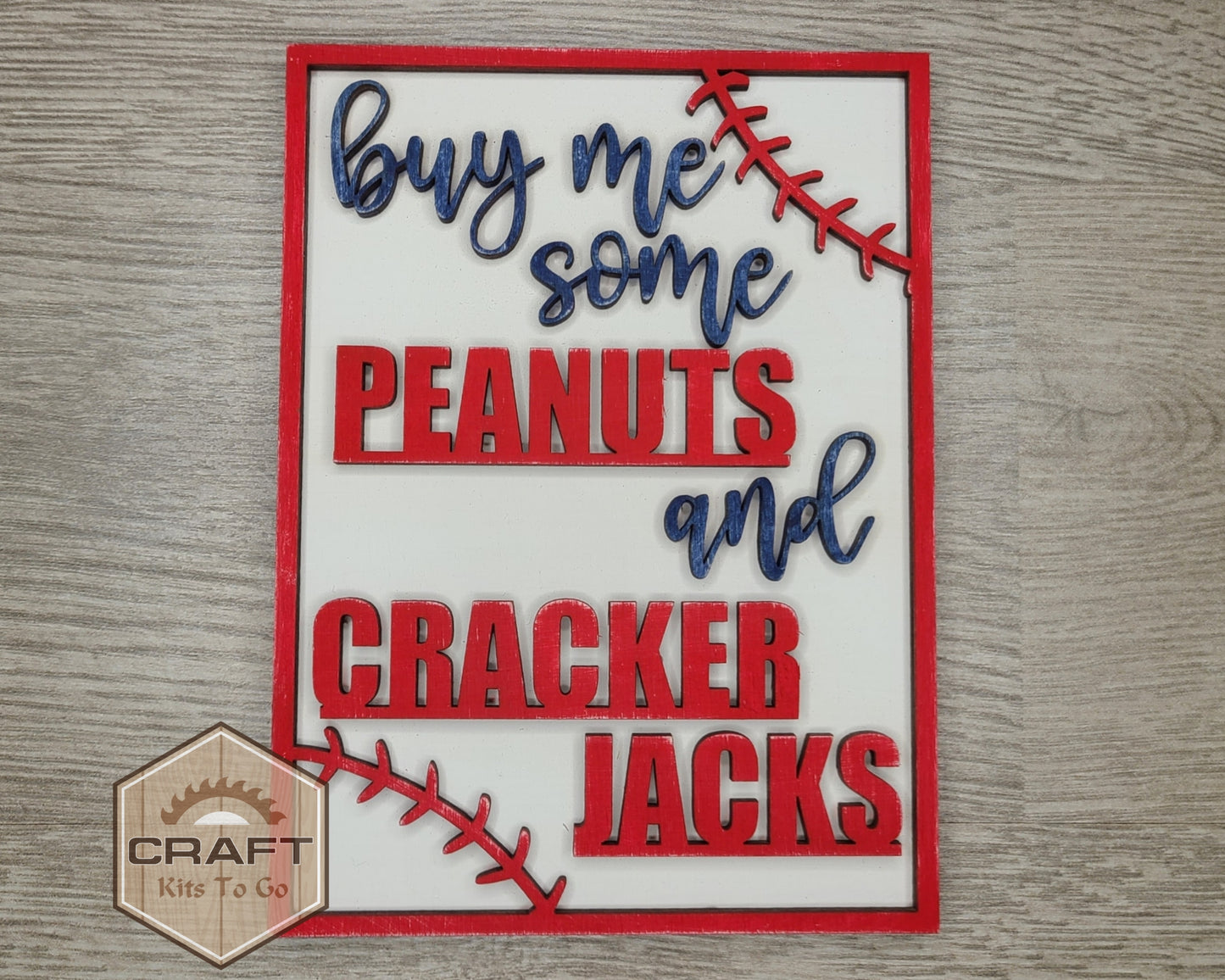 Baseball Buy me some Peanuts & Cracker Jacks| #2750