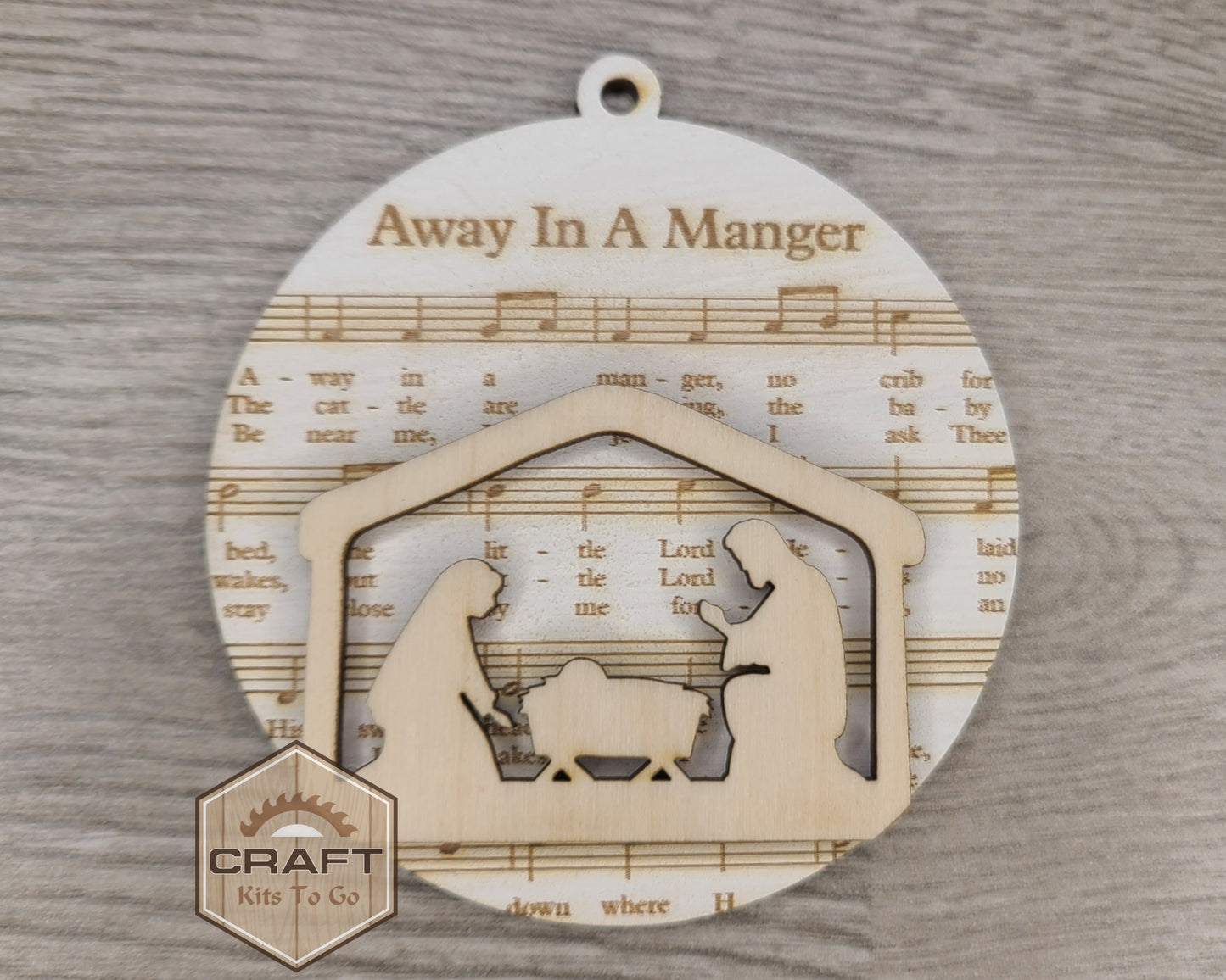 Away in a Manger Ornament | #3873