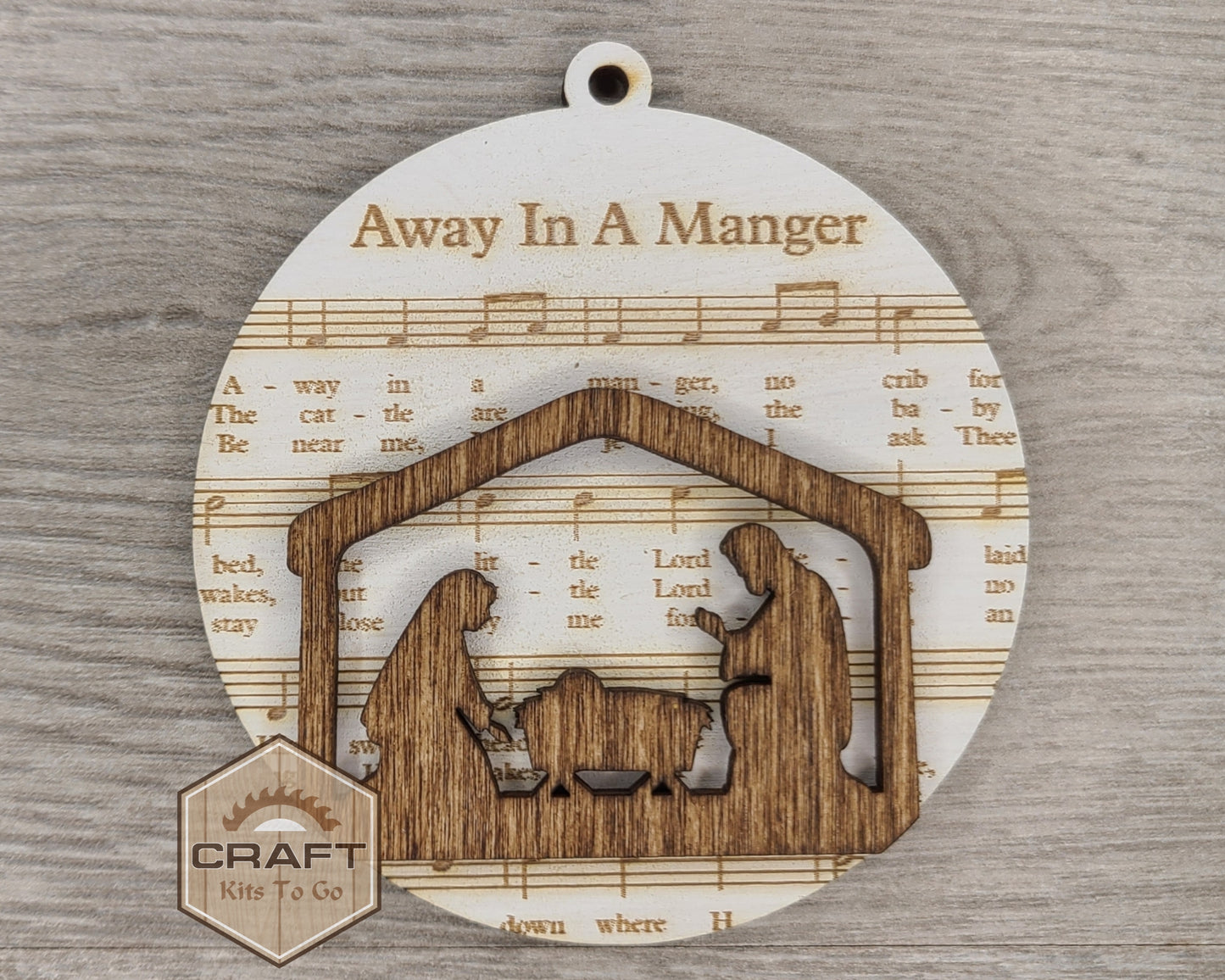 Away in a Manger Ornament | #3873