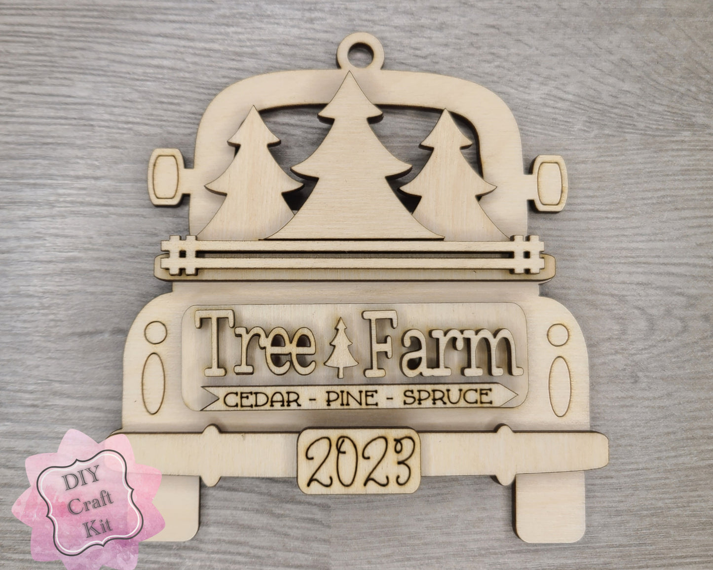 Tree Farm Truck Ornament | #3879