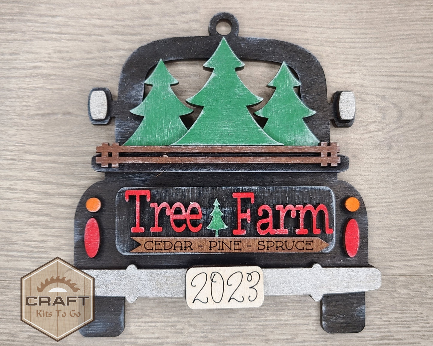 Tree Farm Truck Ornament | #3879