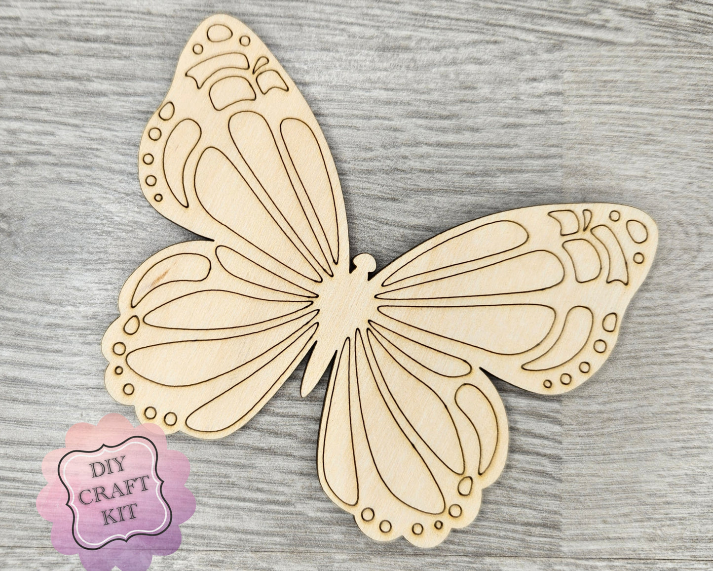 Butterfly wood shape | #2241