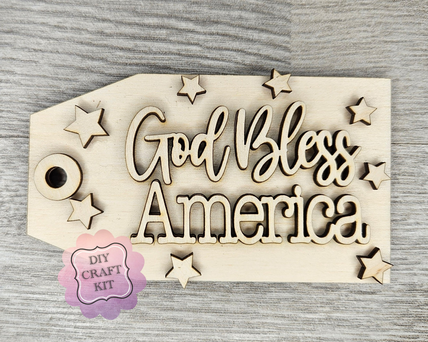 **SHOW OVERSTOCK SALE** God Bless America Tag MINI KIT | #3926