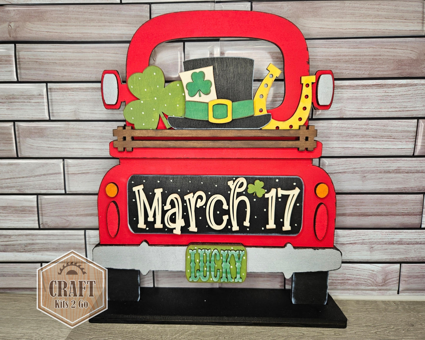 Interchangeable Truck | ST. PATRICKS DAY INSERT | #200001 -27