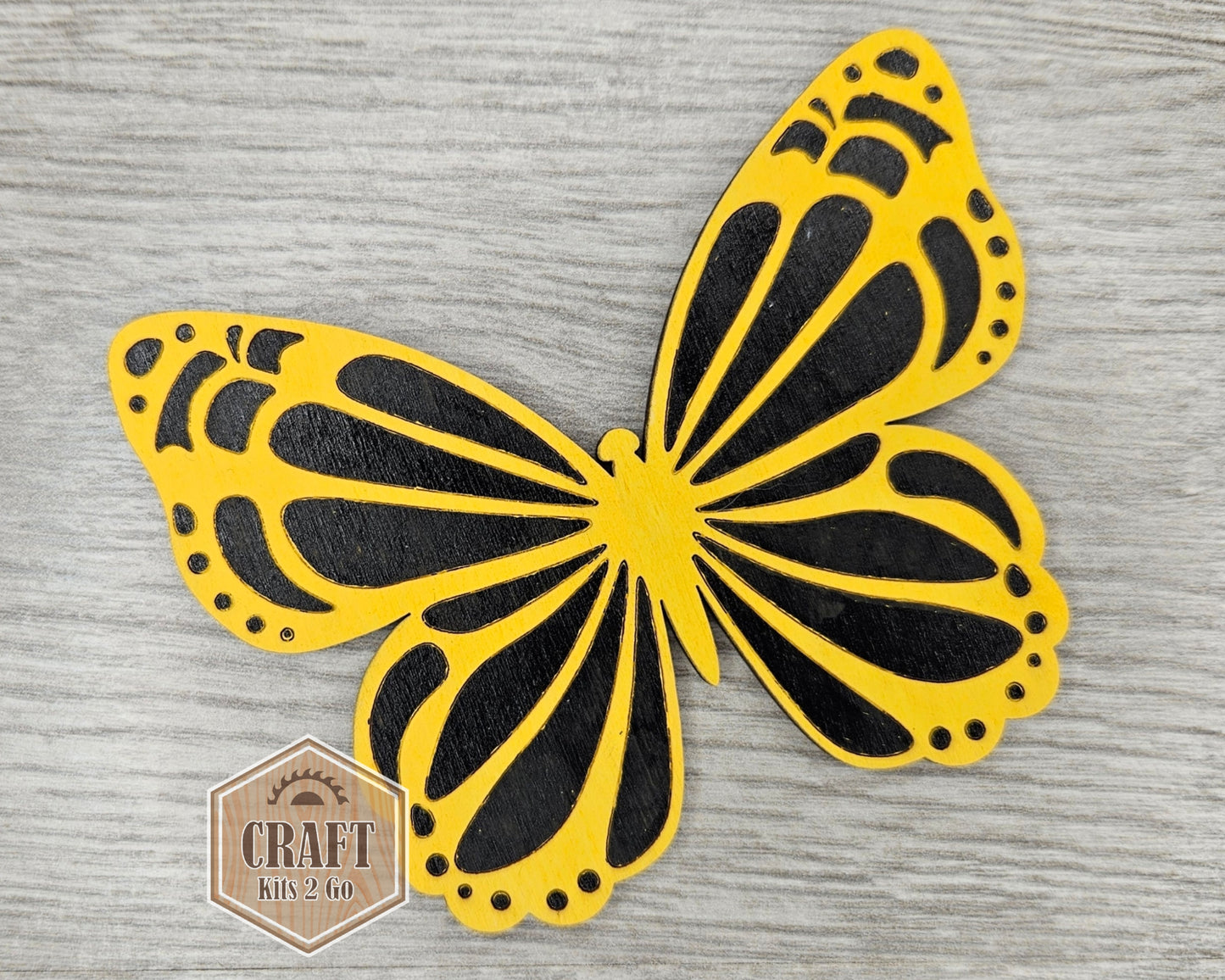 Butterfly wood shape | #2241