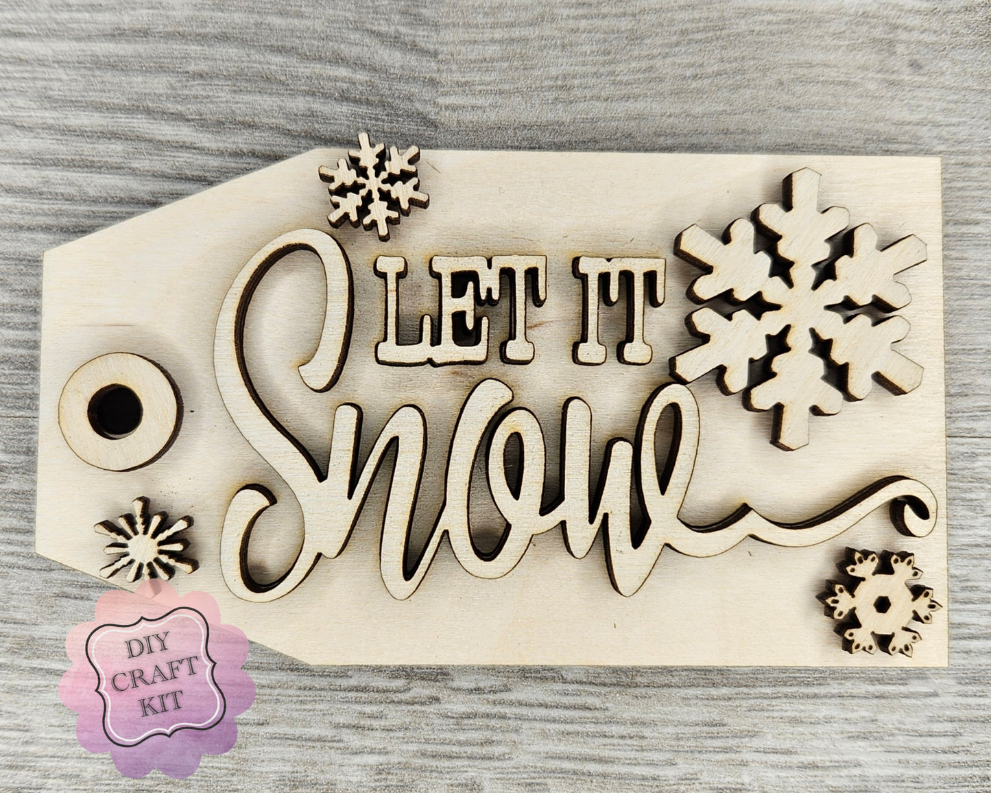Let it Snow Tag | #3918