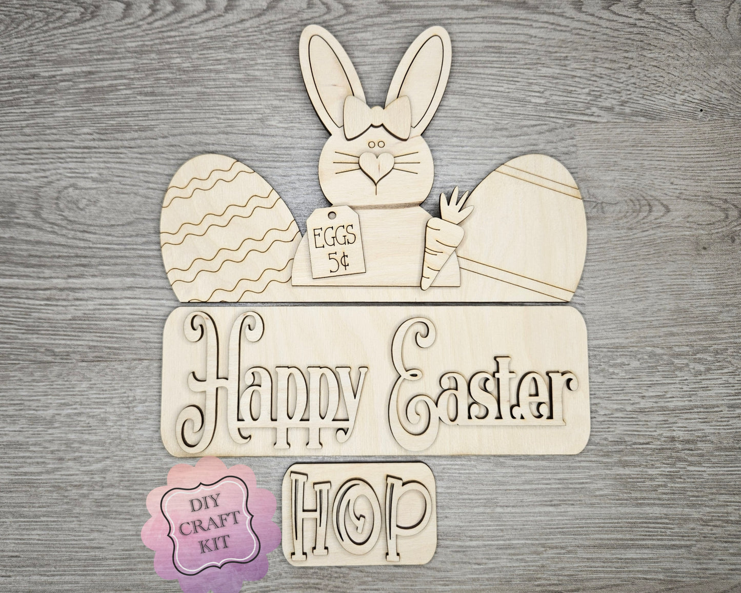 Interchangeable Truck | EASTER BUNNY INSERT | #200001 -08
