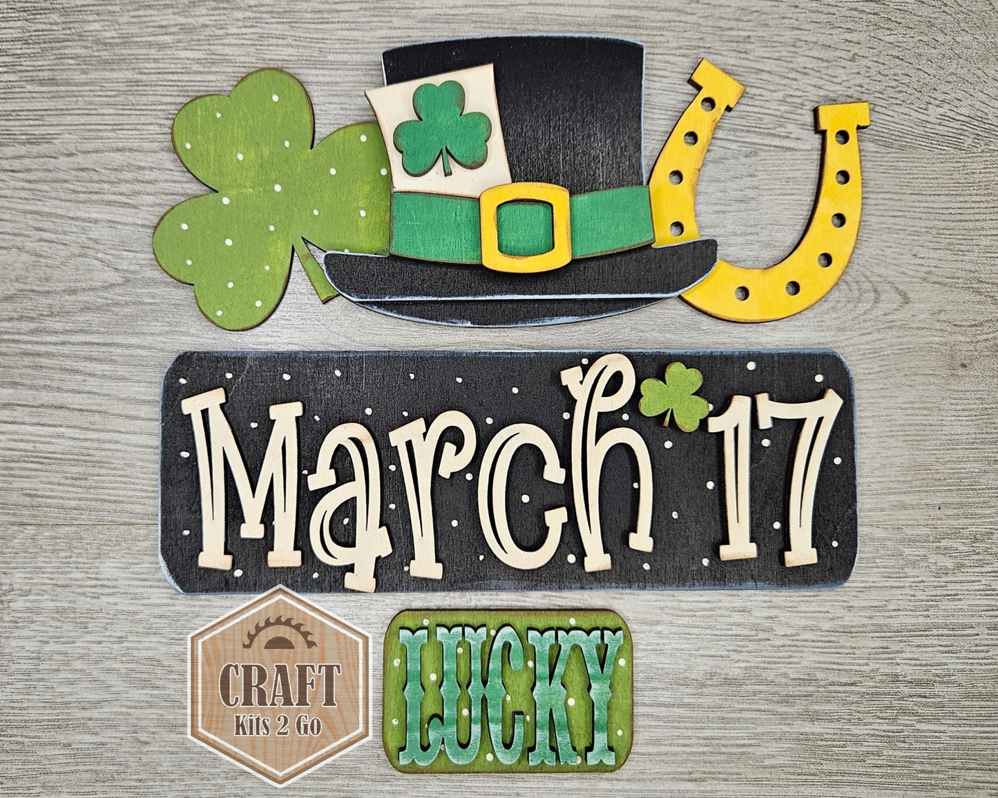 Interchangeable Truck | ST. PATRICKS DAY INSERT | #200001 -27