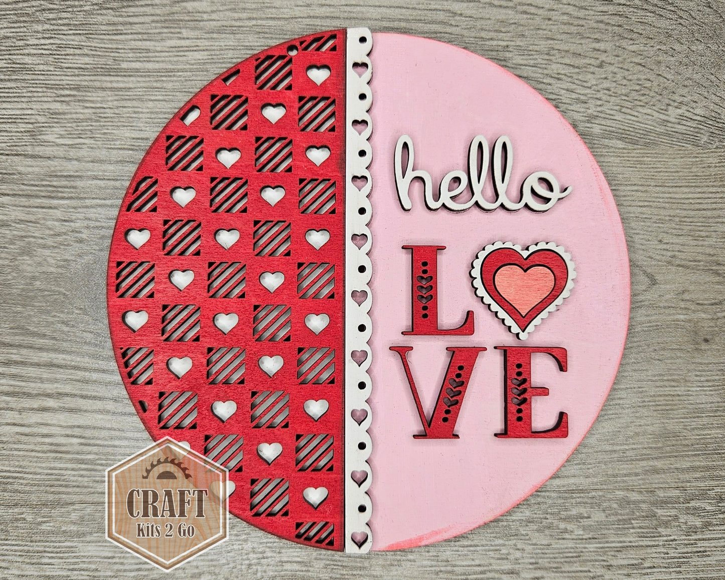 Hello Love Sign | #3970