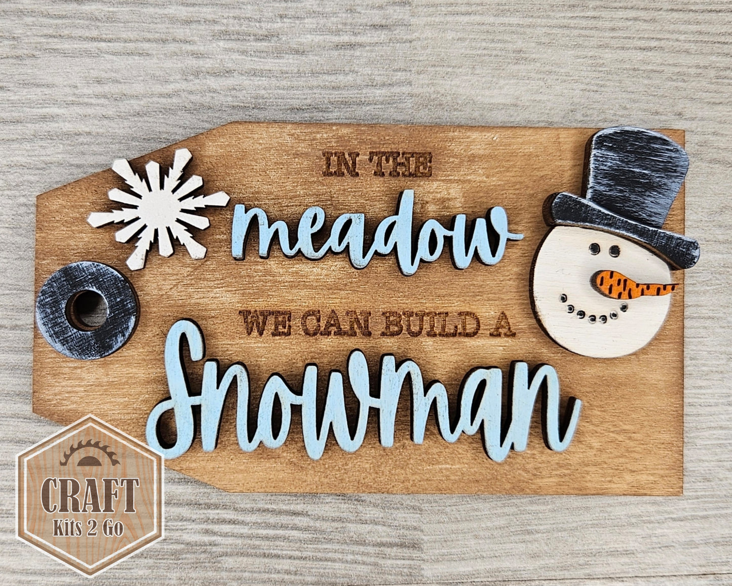 Build a Snowman Tag | #3919