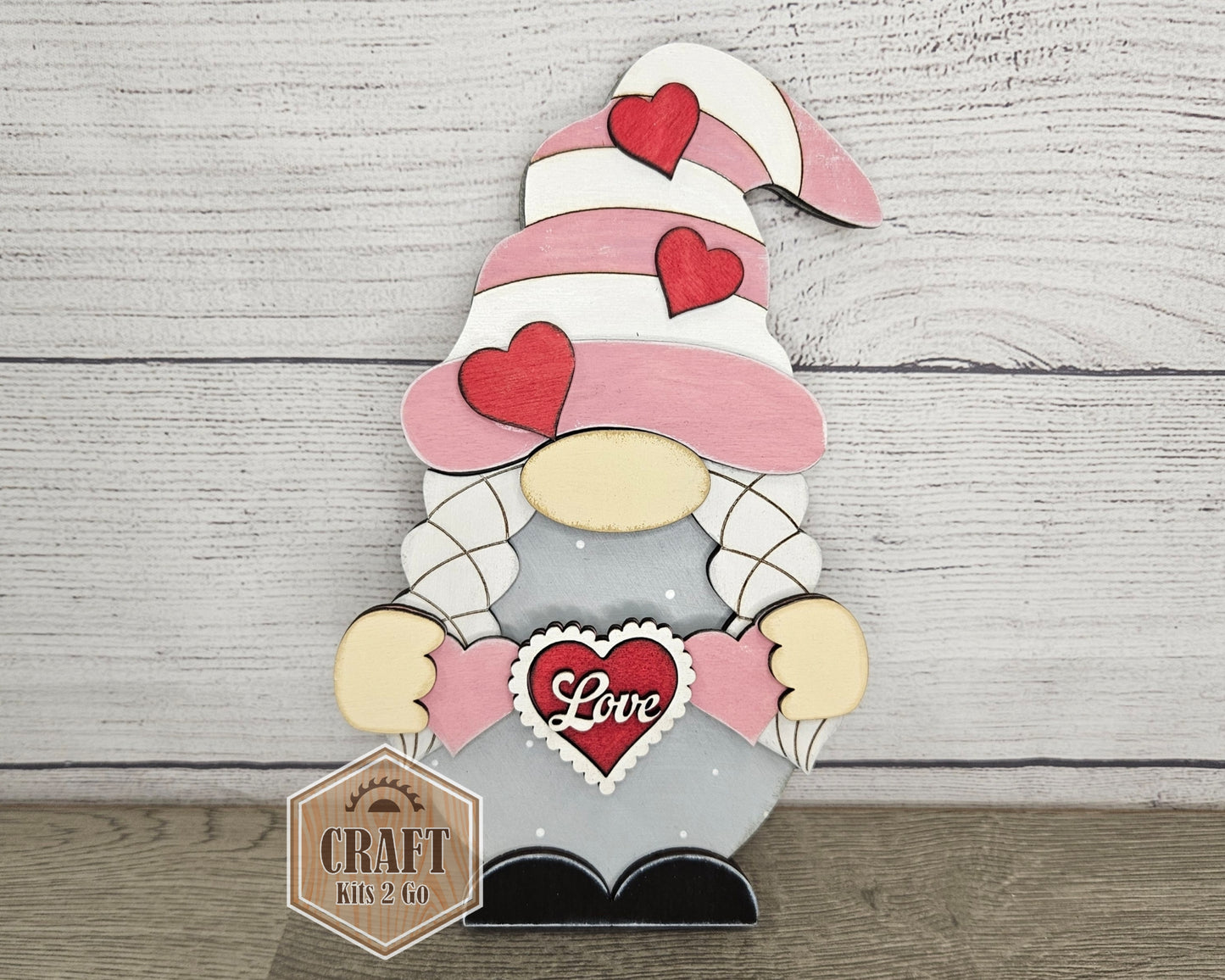 Interchangeable Gnome | GIRL VALENTINE TOPPER | #200002-1