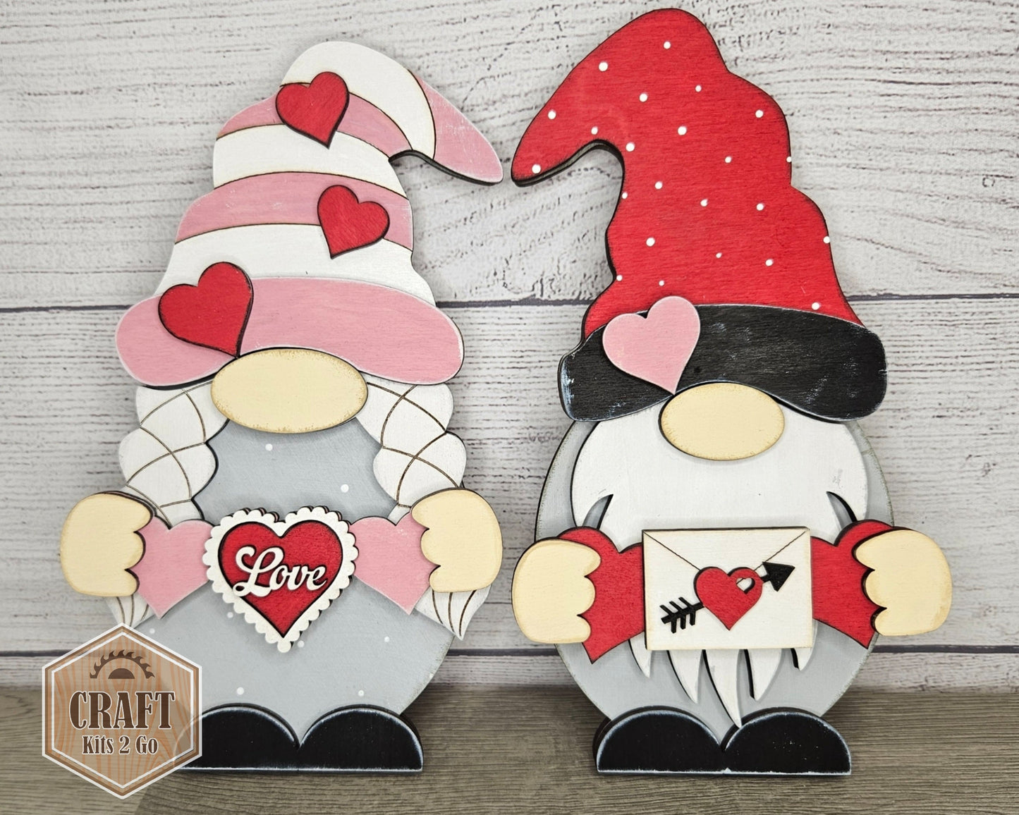Interchangeable Gnome | GIRL VALENTINE TOPPER | #200002-1