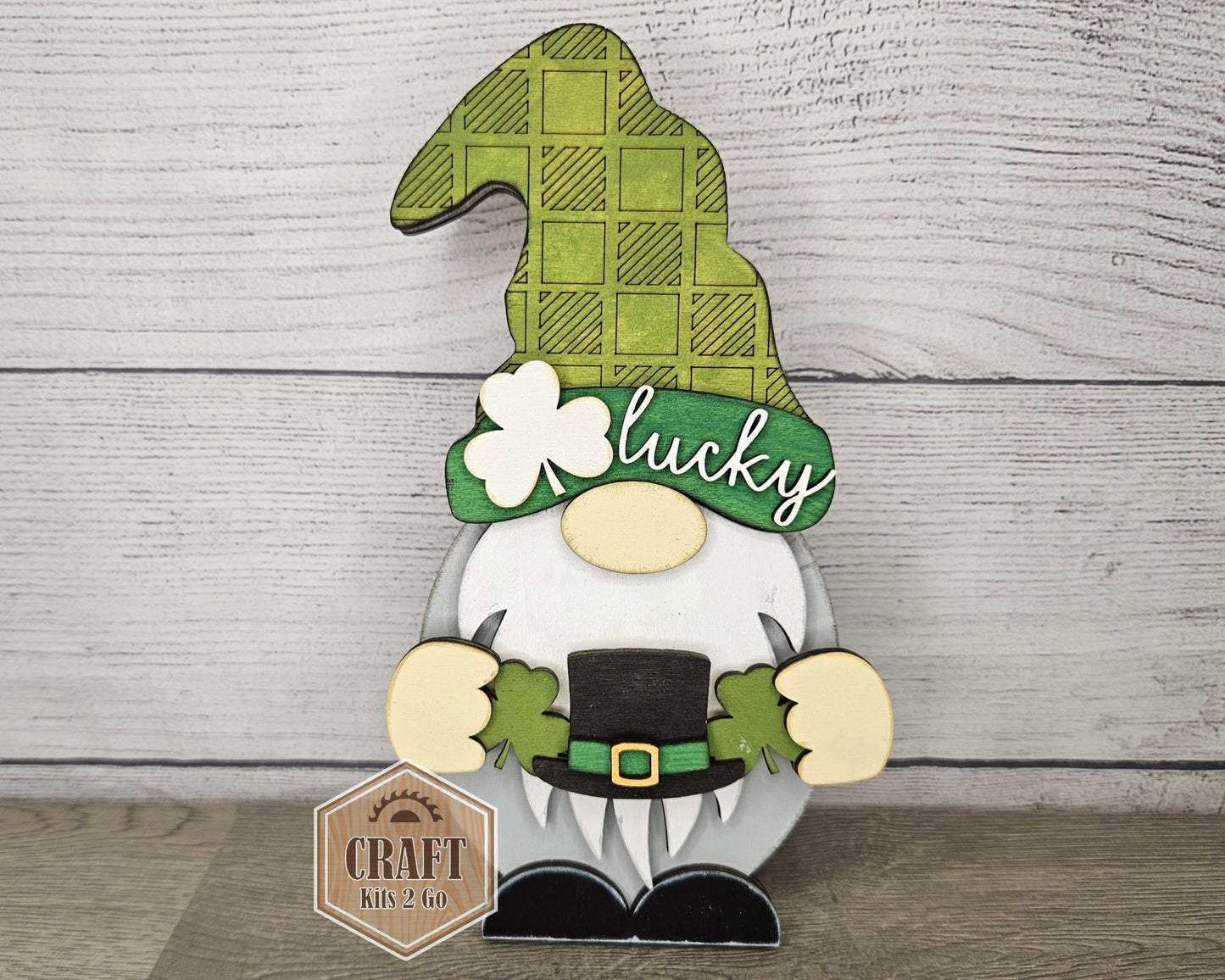 Interchangeable Gnome | BOY ST PATRICK DAY TOPPER | #200002-2