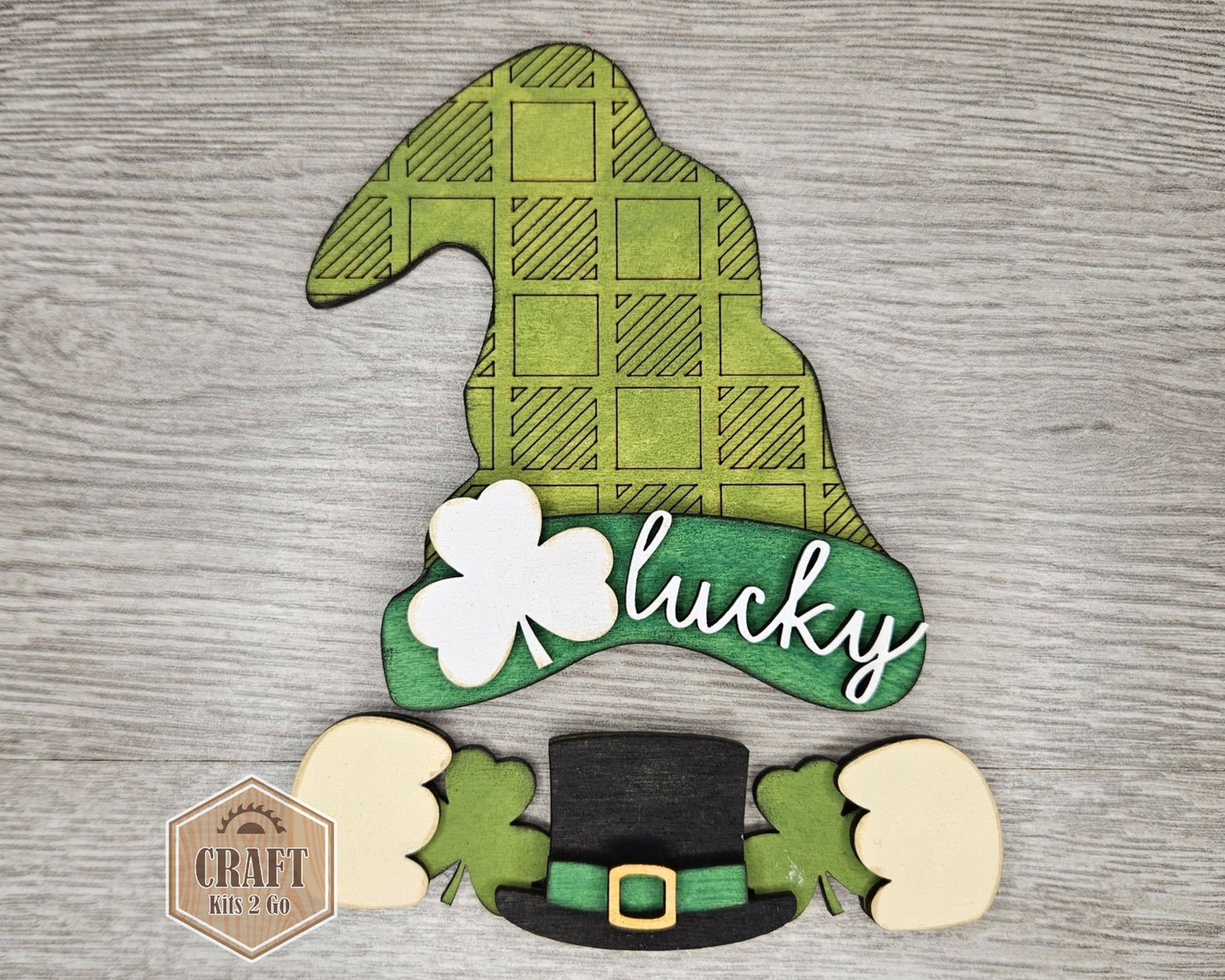 Interchangeable Gnome | BOY ST PATRICK DAY TOPPER | #200002-2
